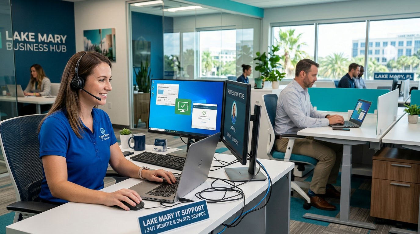 Lake Mary Business IT Support: Remote and On-Site, When You Need It