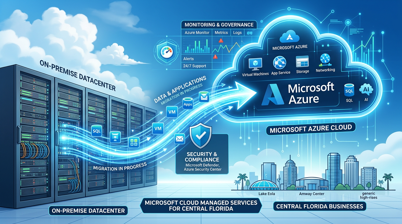 Microsoft Cloud Managed Services for Orlando and Central Florida Businesses